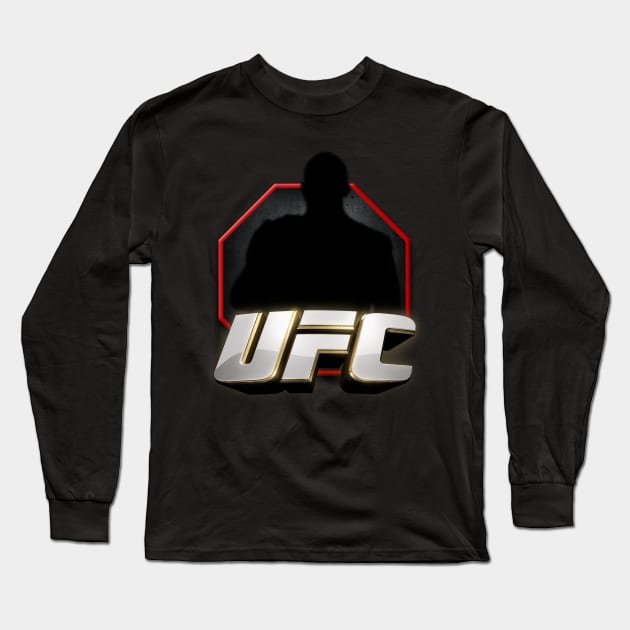 Unknown UFC fighter 2 Long Sleeve T-Shirt by Semenov